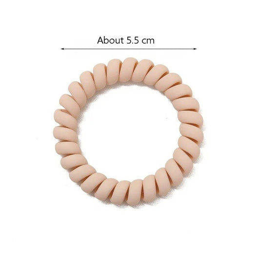 Trendy spiral Hair ties ( Pack of 5 ) - UBK2587 - Unboxkar.in