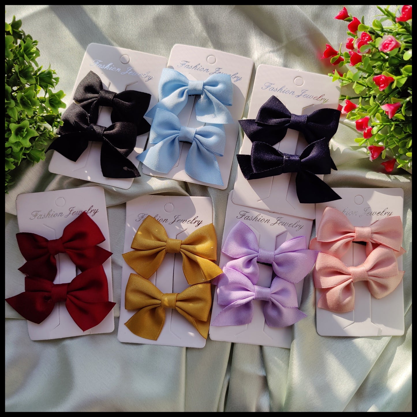 Bow Shaped Alligator pin ( Pack of 12 ) - UBKWS36