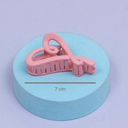 Matte Heart Shape Hair Claw (1Dz) - UBKWS2465