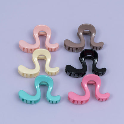 Glossy Omega Shape Hair Claw (1Dz) - UBKWS2467