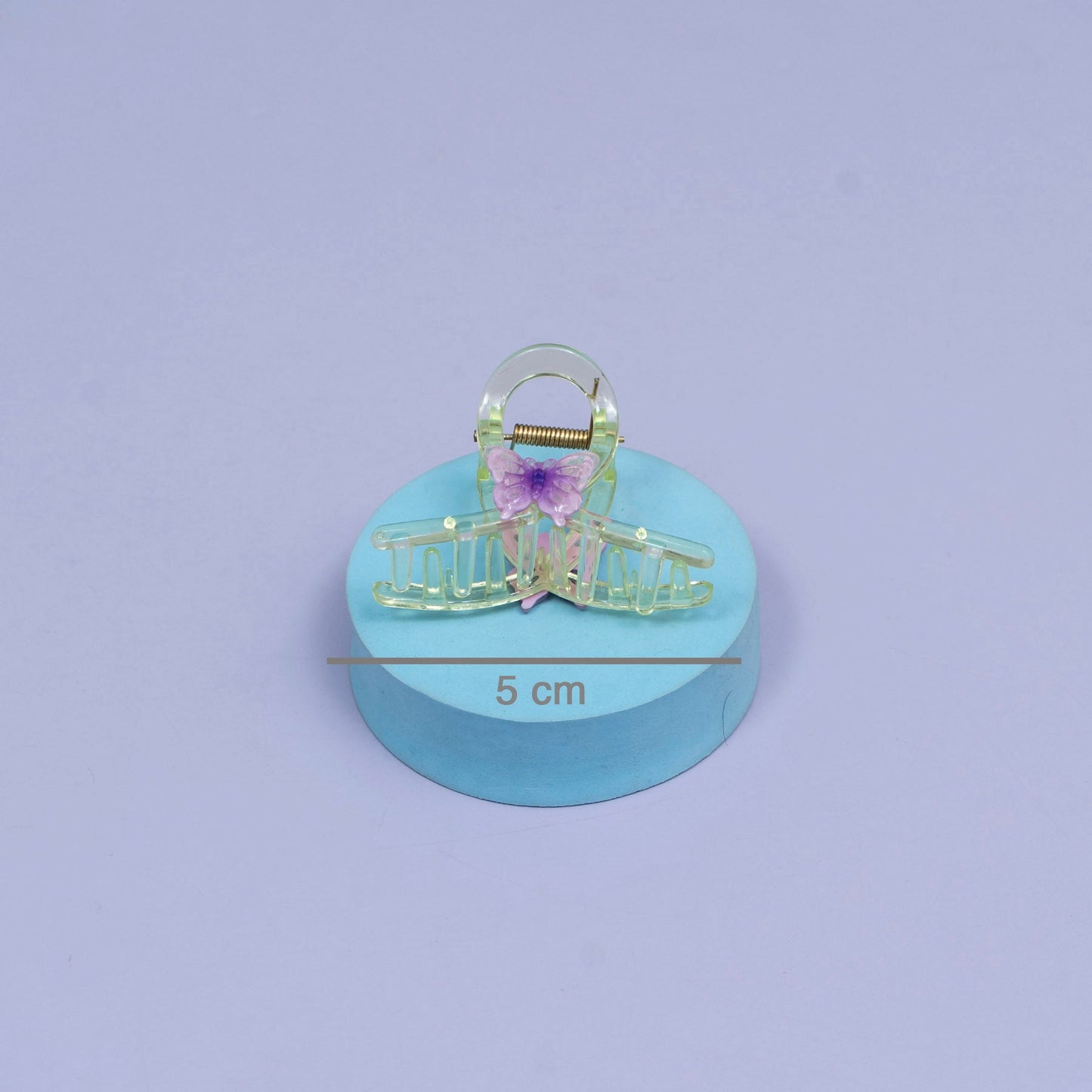 Butterfly Transparent Mini Hair Claw (1Dz).- UBKWS2417