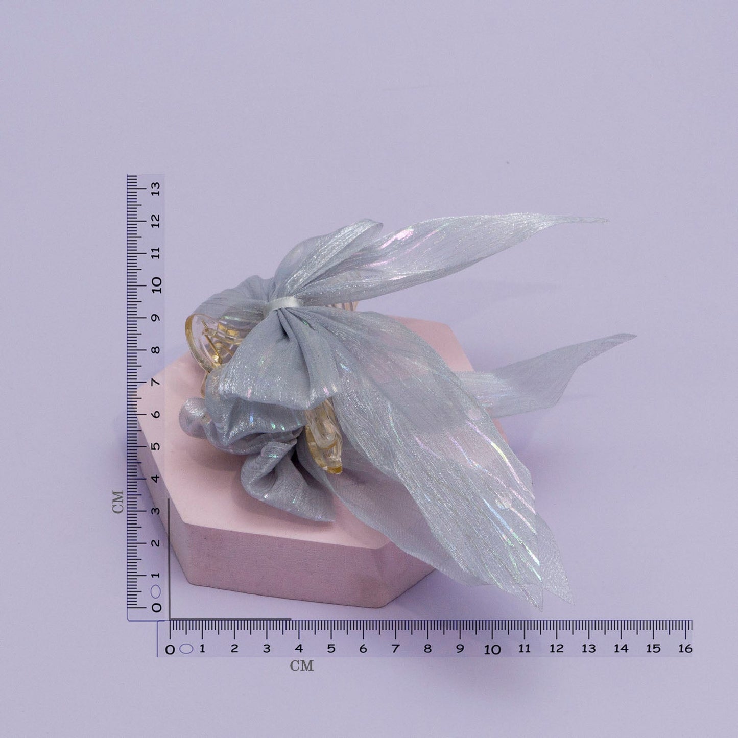Shimmer Bow Hair Claw (12 Pcs) - UBKWS969