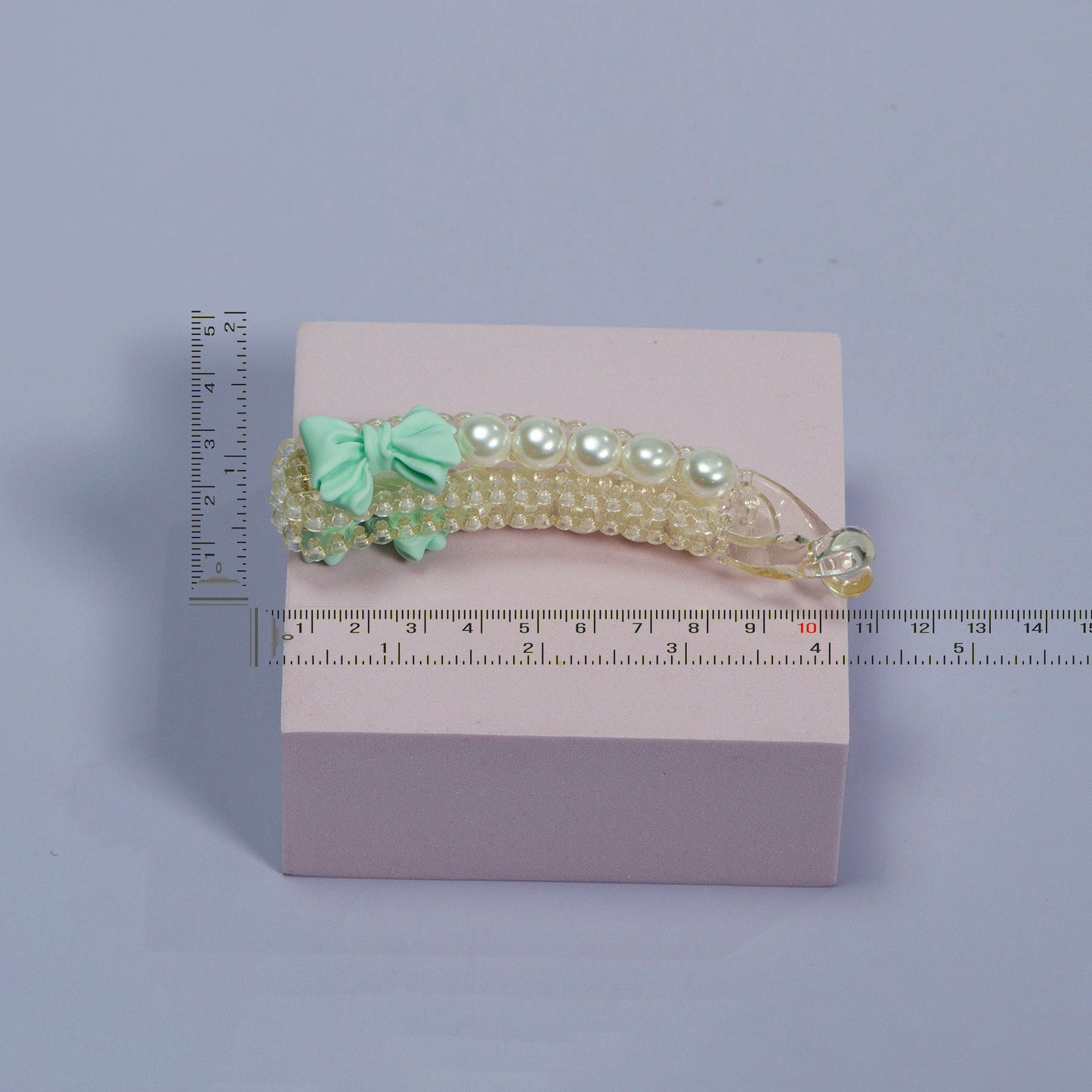 Bow Pearl Banana Clip (12 Pcs) - UBKWS1095