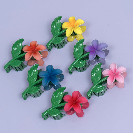 Tropical Flower Hair Claw (1Dz) - UBKWS2423