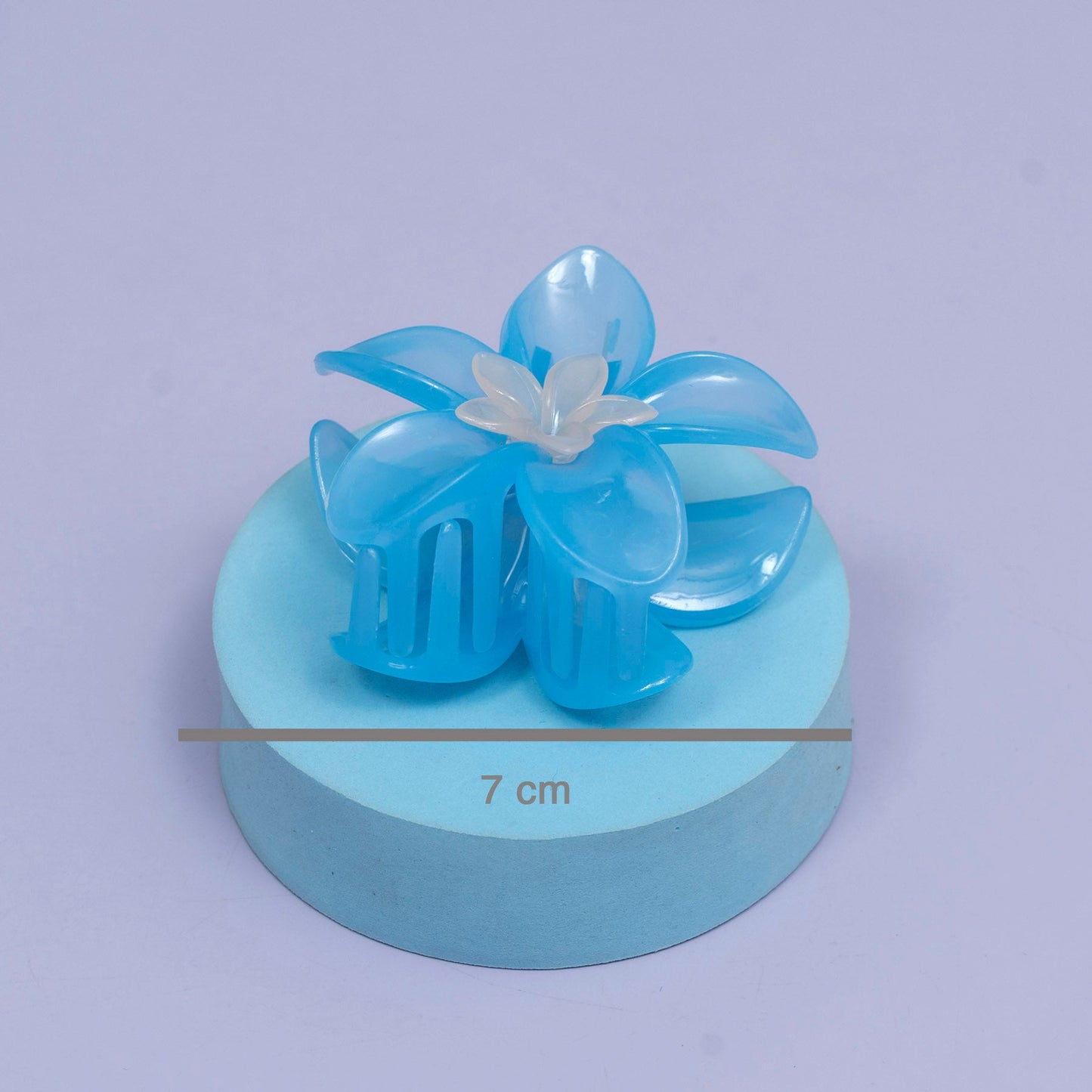 Glossy Blossom Hair Claw (1Dz) - UBKWS2424