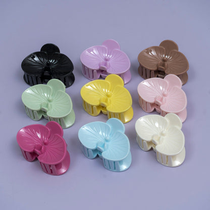 Glossy Orchid Hair Claw – (1Dz) - UBKWS2425