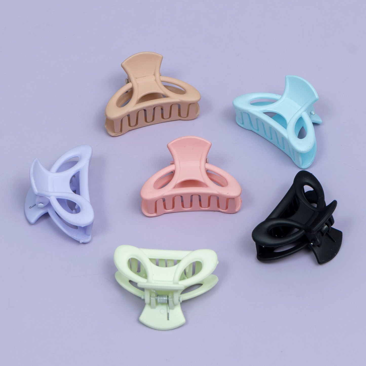 Matte Shell Mini Hair Claw (1Dz) - UBKWS2429