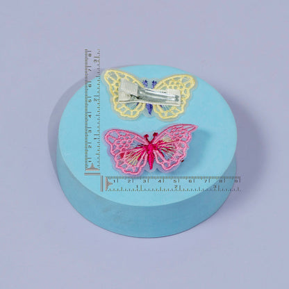 Butterfly Lace Hair Clip Set (12Pcs) – UBKWS1217