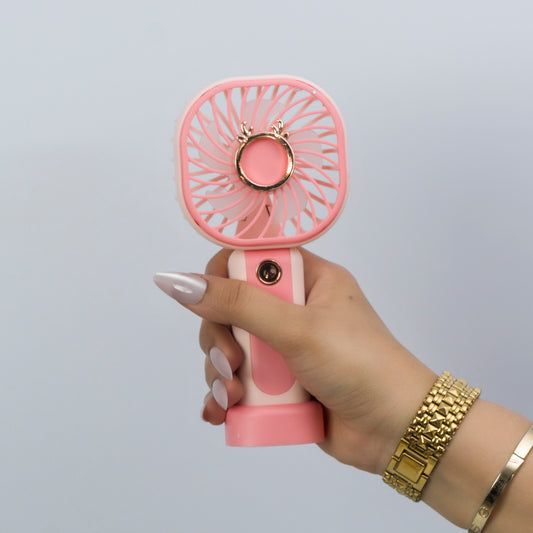 Mini Hand & Desk Fan with Mobile Holder (6Pcs) - UBKWS1024