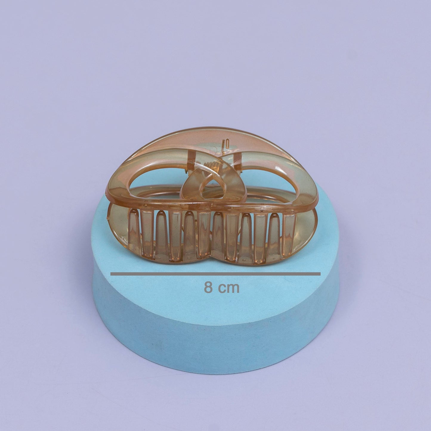 Glossy Oval Hair Claw (1Dz) - UBKWS2433
