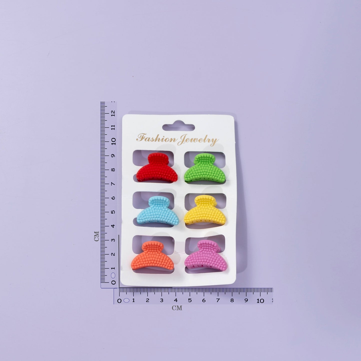 Matt mini hair claw set (Pack of 12) - UBKWS642