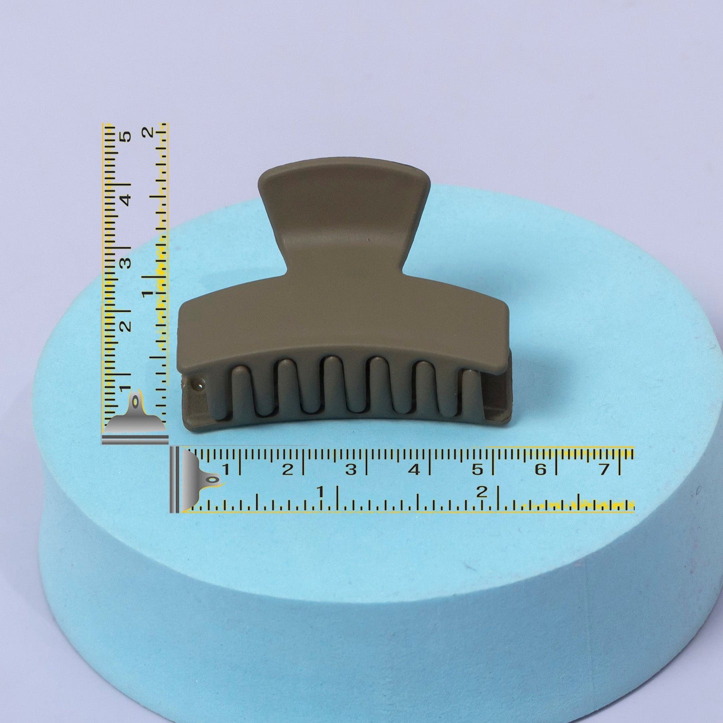 Matte Rectangle Mini Hair Claw (12Pcs) - UBKWS1267