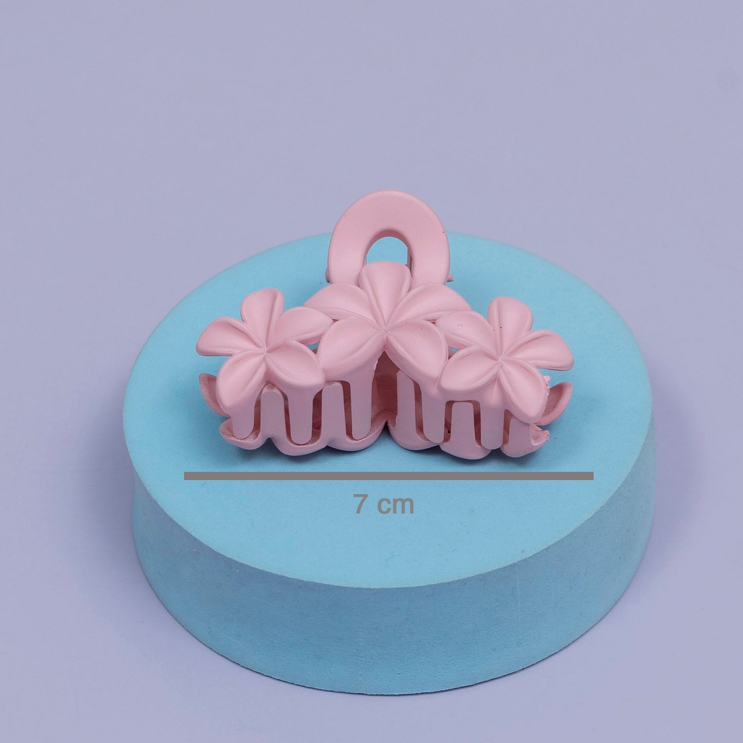 Matte Triple Flower Hair Claw (1Dz) - UBKWS2436