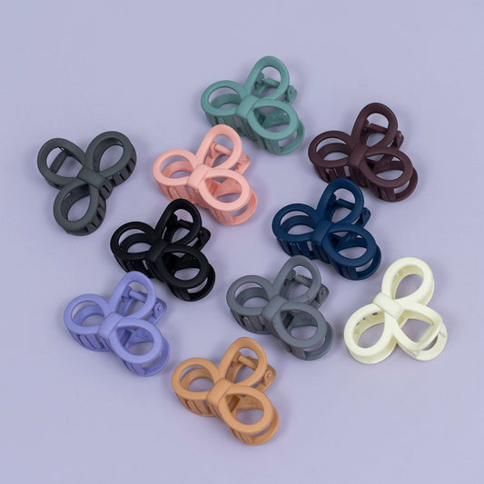 Matte Bow Loop Hair Claw (1Dz) - UBKWS2437