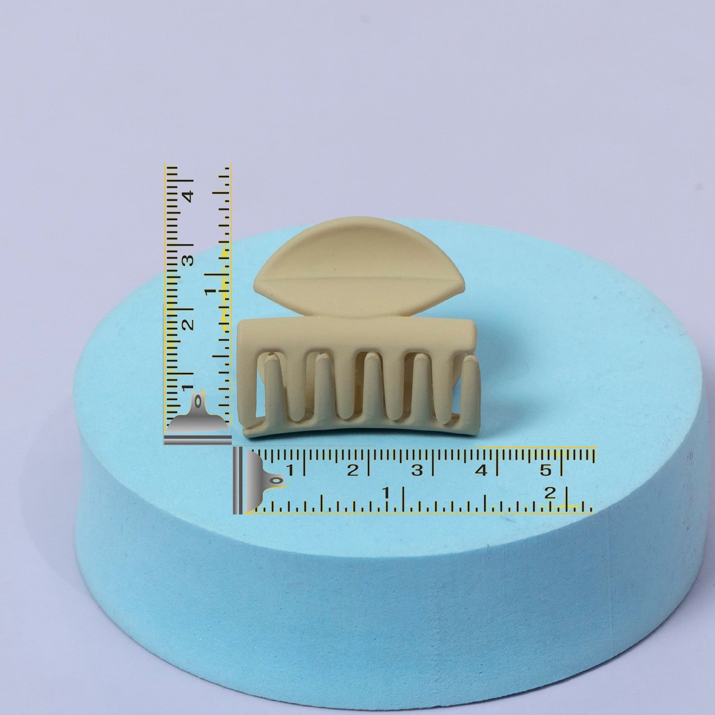 Matte Rectangle Mini Hair Claw (12Pcs) - UBKWS1268