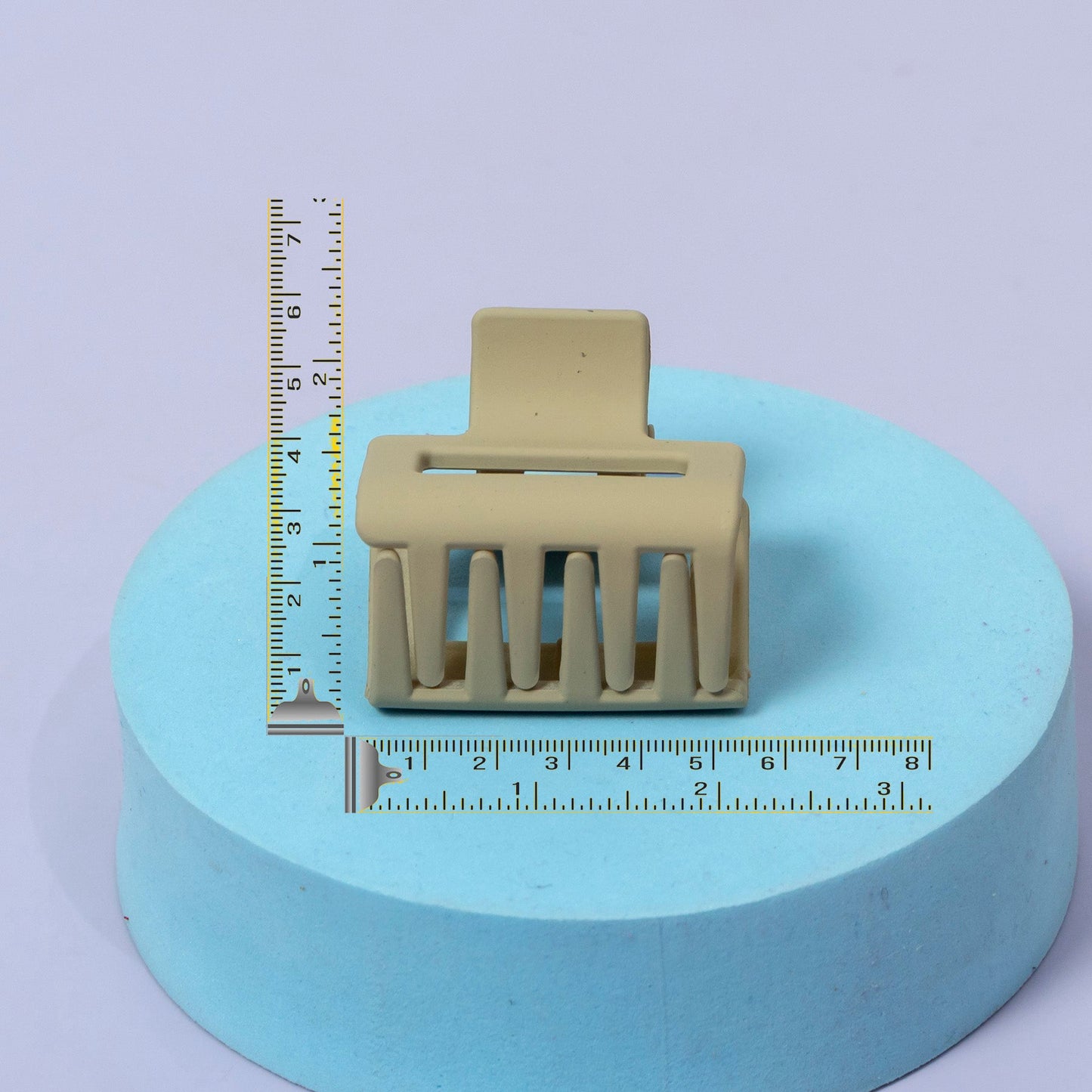 Mini Square Matte Hair Claw (12Pcs) - UBKWS1270