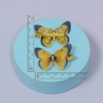 Butterfly Resin Hair Clip Set (12Cards) - UBKWS218