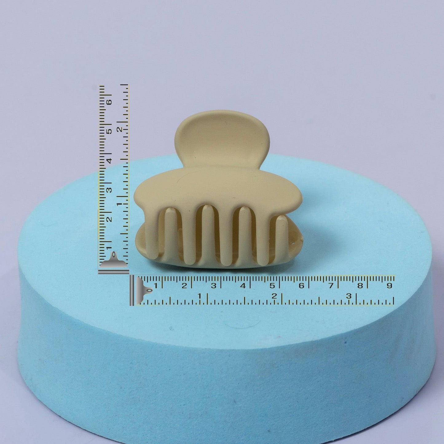 Mini Matte Half-Moon Hair Claw Clip (12Pcs) - UBKWS1272