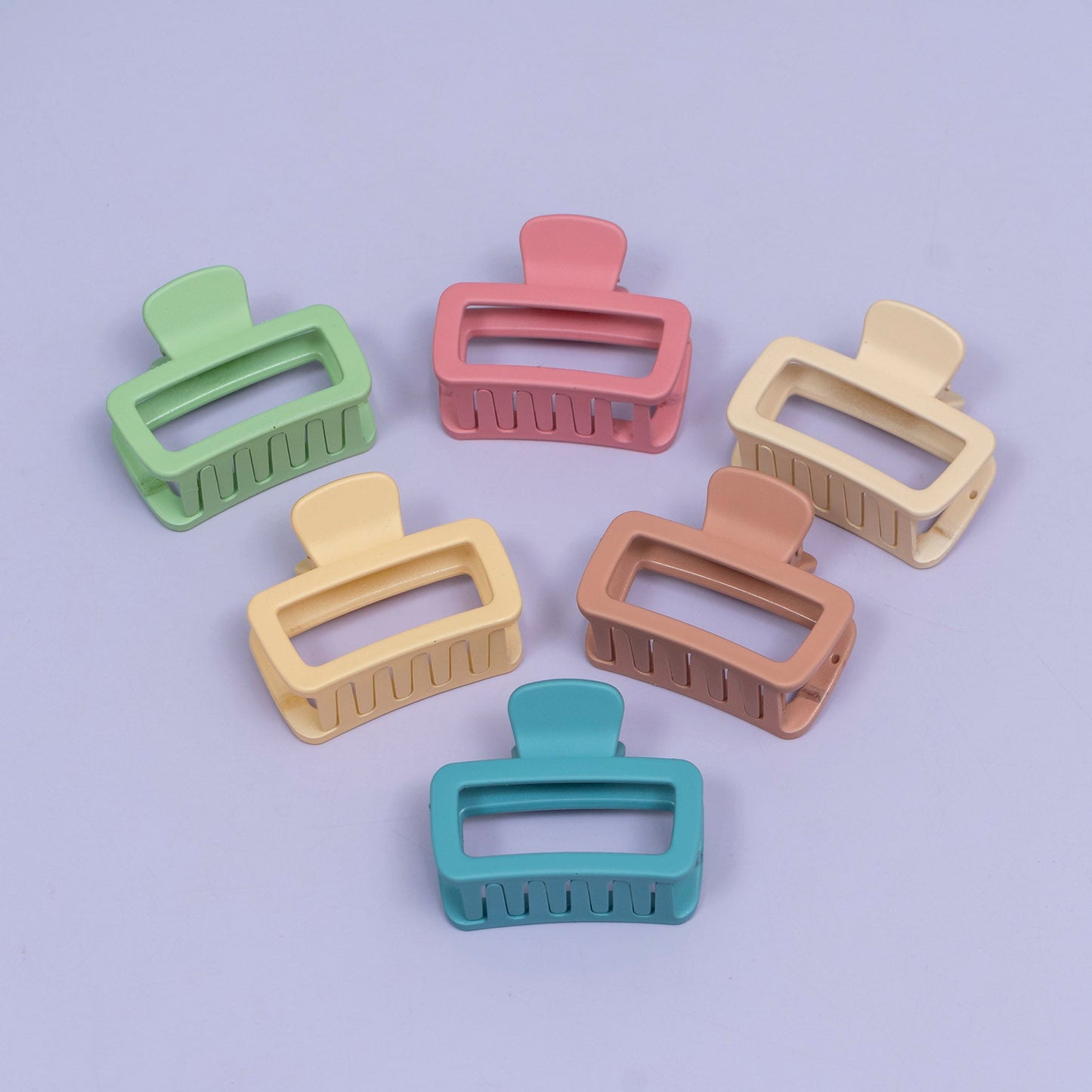 Matte Rectangle Hair Claw (1Dz) - UBKWS2442
