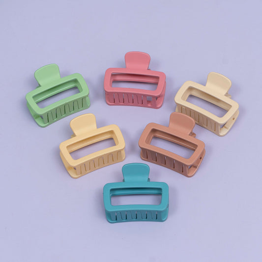 Matte Rectangle Hair Claw (1Dz) - UBKWS2442