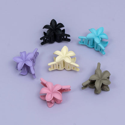 Matte Mini Floral Hair Claw (1Dz) - UBKWS2445