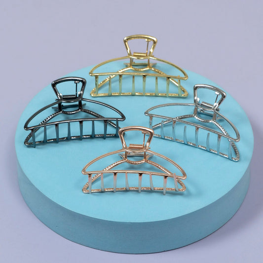 Elegant Minimal Metal Hair Claw (1Dz) - UBKWS2578