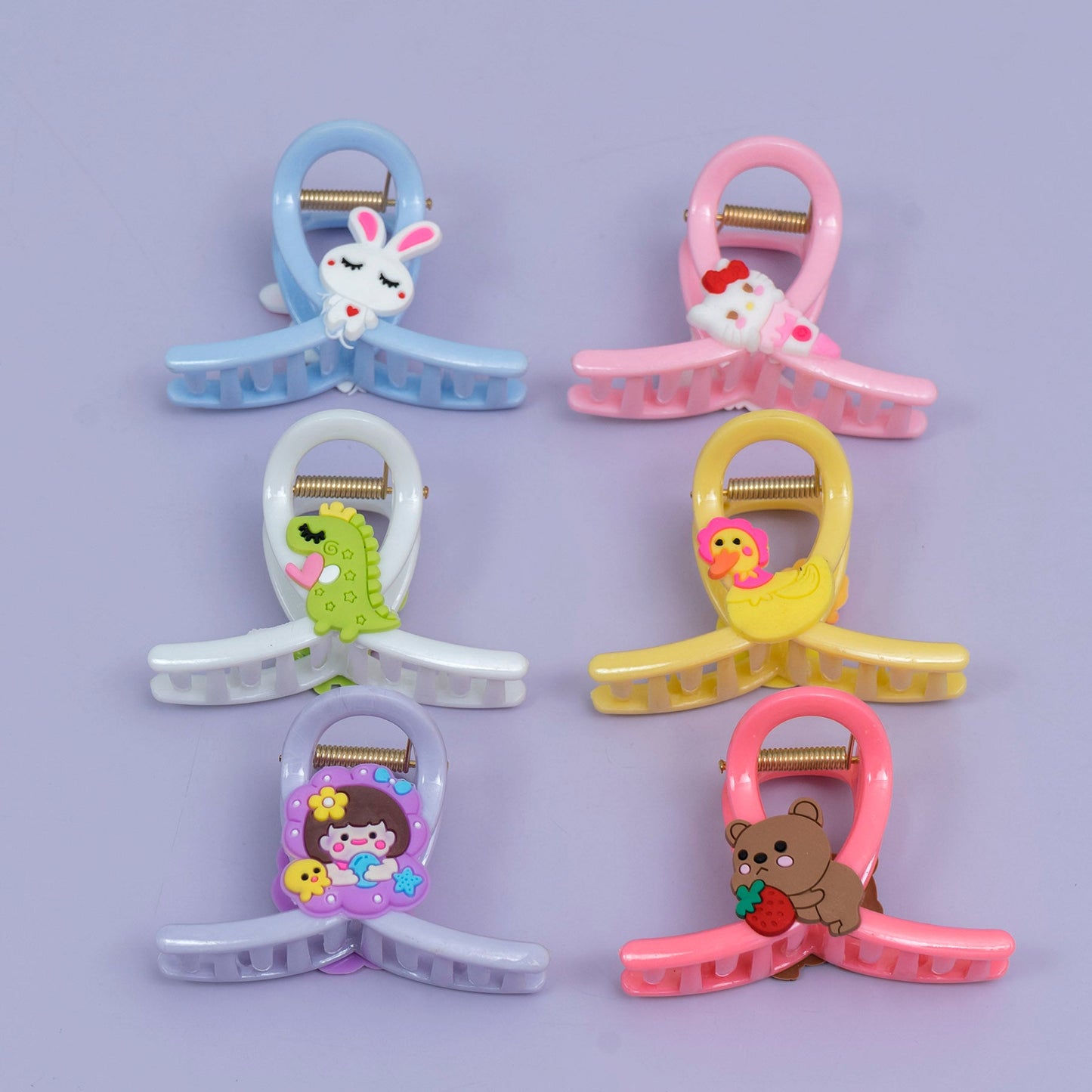 Cute Cartoon Mini Hair Claw (1Dz) - UBKWS2446