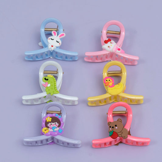 Cute Cartoon Mini Hair Claw (1Dz) - UBKWS2446