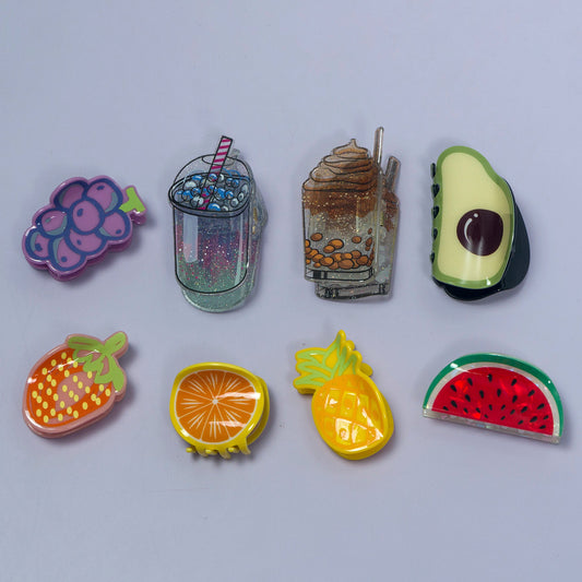 Fruit-Shaped Hair Claws (12pcs)  – UBKWS1259