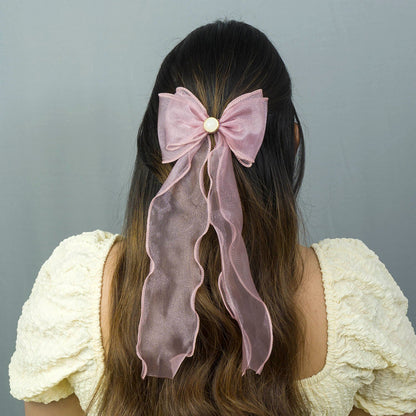 Organza Bow hair pins (12 Pcs) - UBKWS985