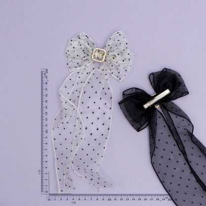Organza Bow hair pins (12Pcs) - UBKWS986
