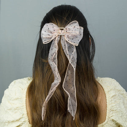 Organza Bow hair pins (12Pcs) - UBKWS986