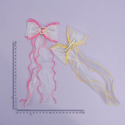 Organza Bow hair pins (12Pcs) - UBKWS987