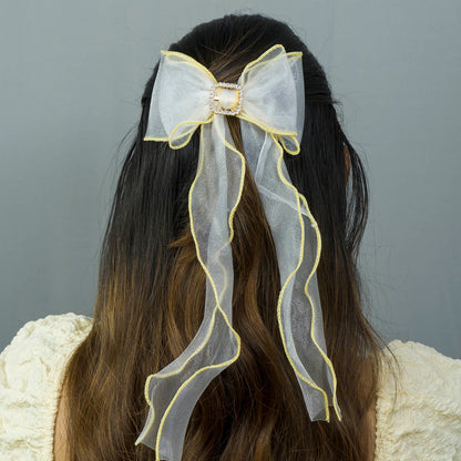 Organza Bow hair pins (12Pcs) - UBKWS987