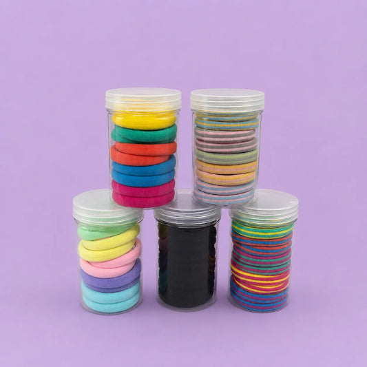 Soft hair ties Bottle  - UB-457