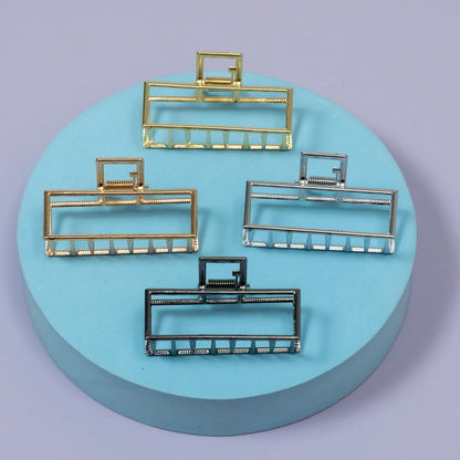 Rectangle Metal Hair Claw Clip (1Dz) - UBKWS2580