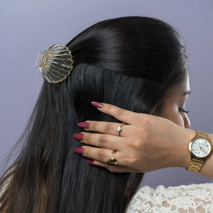 Glossy Shell Hair Claw (1Dz) - UBKWS2452