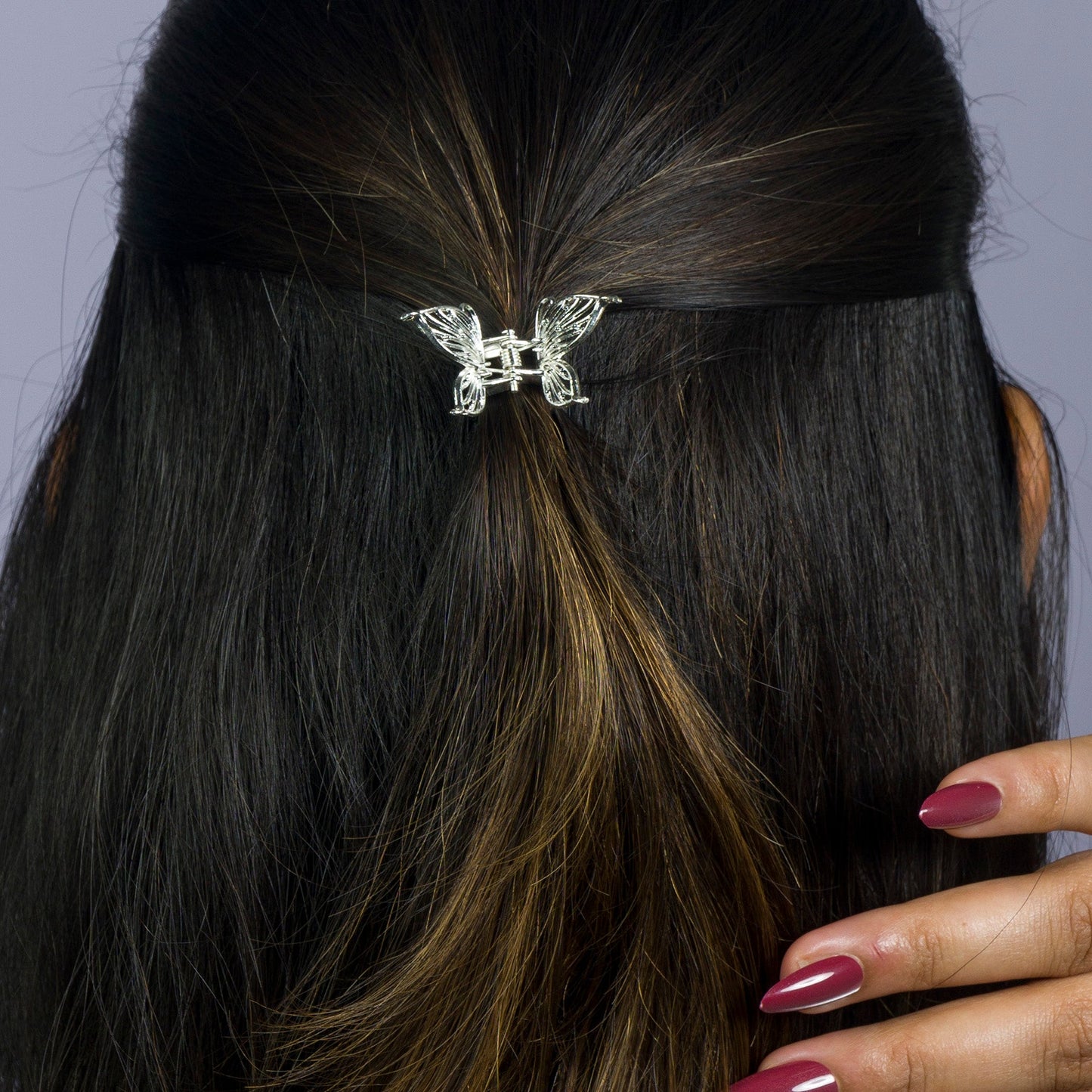 Mini Butterfly Metal Hair Claw – UBKWS2413