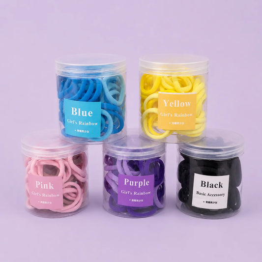 Soft hair ties bottle (1Dz) - UB-456