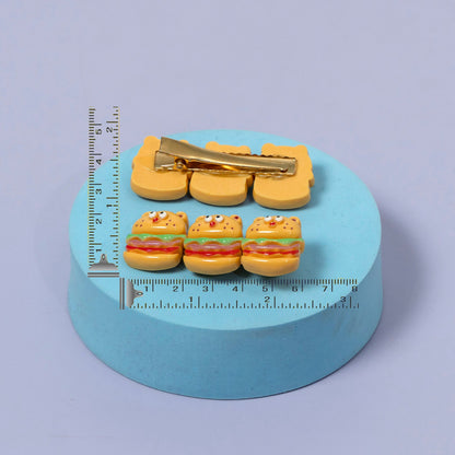 Cute Foodie Hair Pins (1Dz) - UBKWS2785