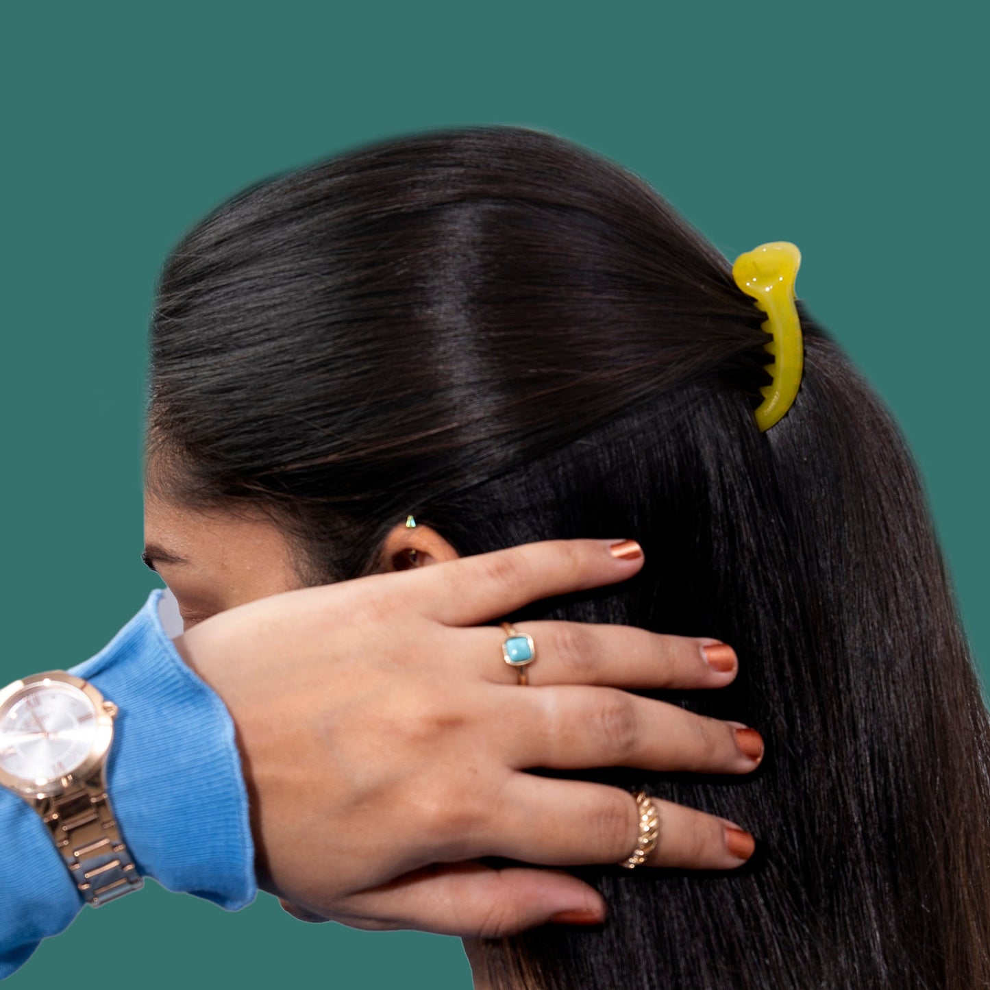 Korean quality Banana claw clip (1Dz) - 352-05B