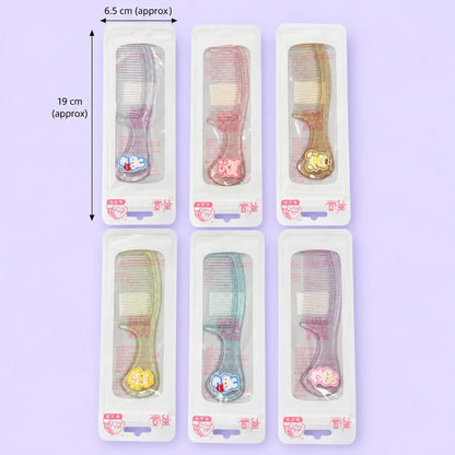 Kids glitter miniature hair comb (1Dz) - UBKWS4247