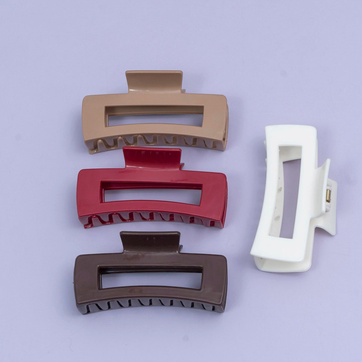XL Unbreakable Rectangle Hair Claw (1Dz) - UBKWS2530