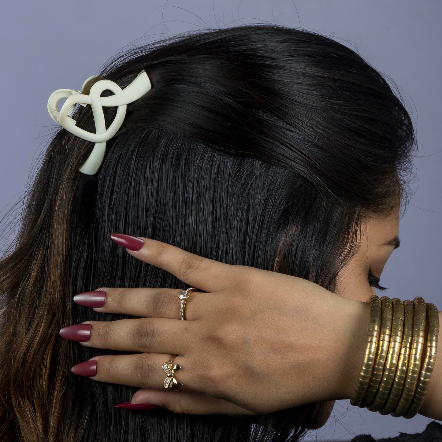 Matte Hair Claw (Pack of 12) - UBKWS1131