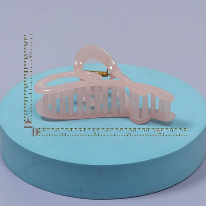 Glossy Loop Design Resin Hair Claw Clip (1Dz) - UBKWS2179