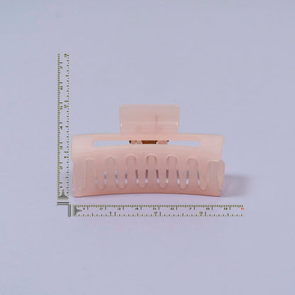 Glossy Rectangular Cutout Hair Claw Clip (1Dz) - UBKWS2180