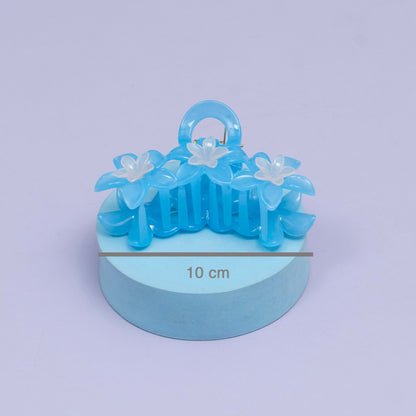 Glossy Floral Hair Claw (1Dz) - UBKWS2472