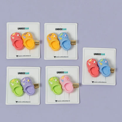 Crocs Style Hair Clips (1Dz) - UBKWS2788