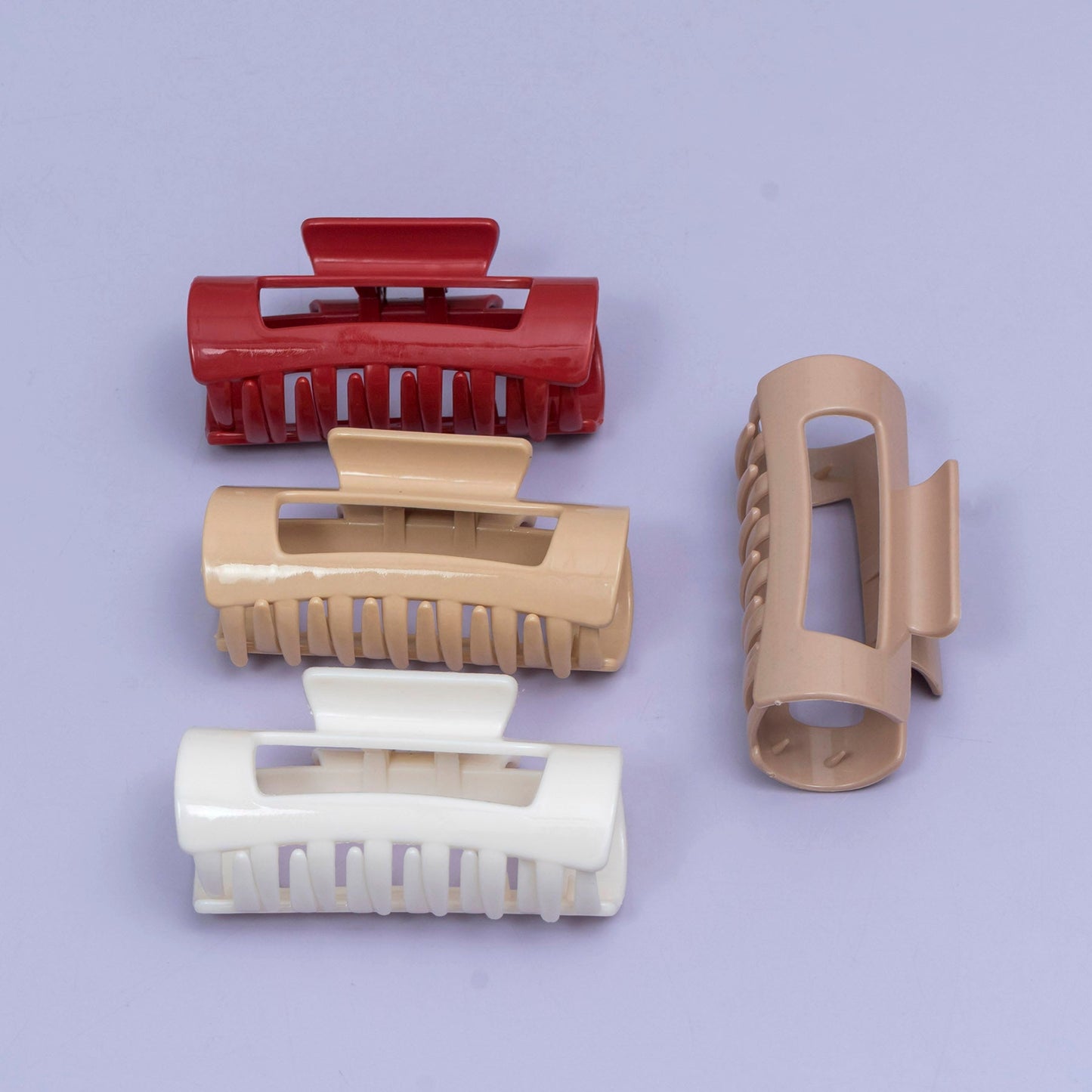 XL Unbreakable Classic Rectangular Hair Claw (1Dz) - UBKWS2531