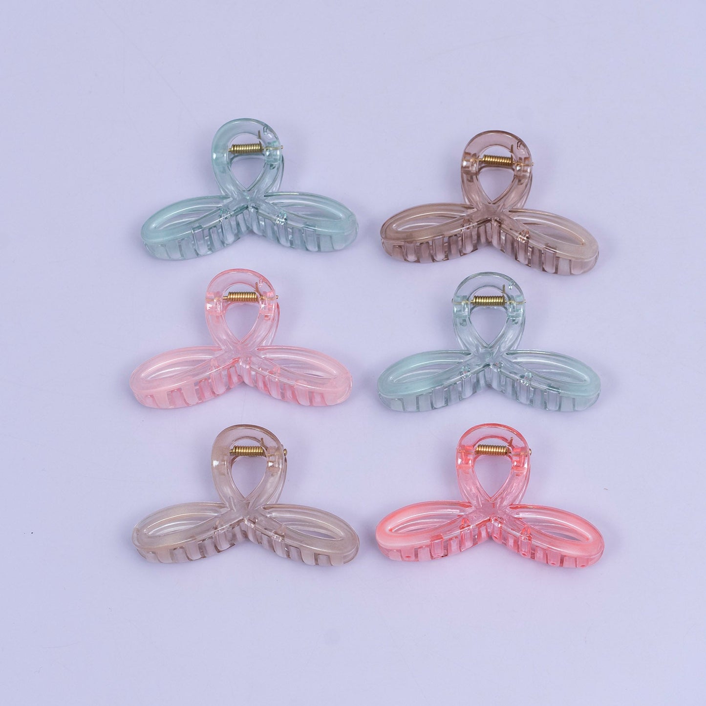 Transparent Bow Hair Claw (1Dz) - UBKWS2476